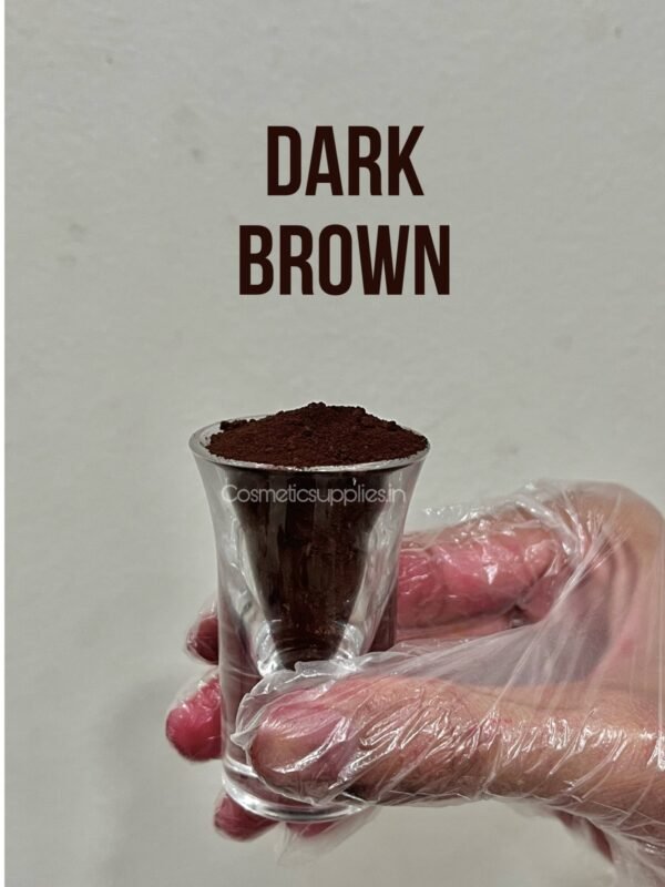 Dark Brown Powder Pigment