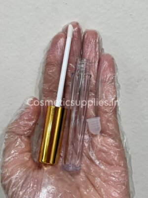 5-8ml gold cap lip gloss tube