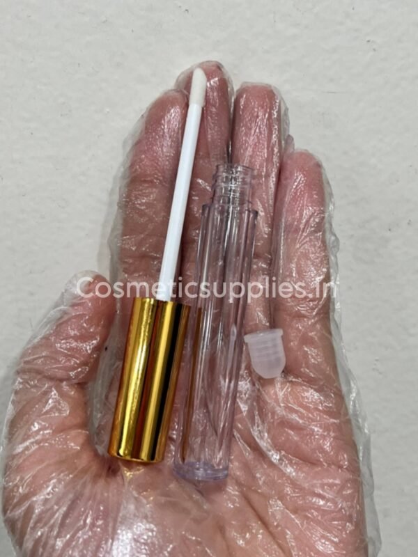 5-8ml gold cap lip gloss tube