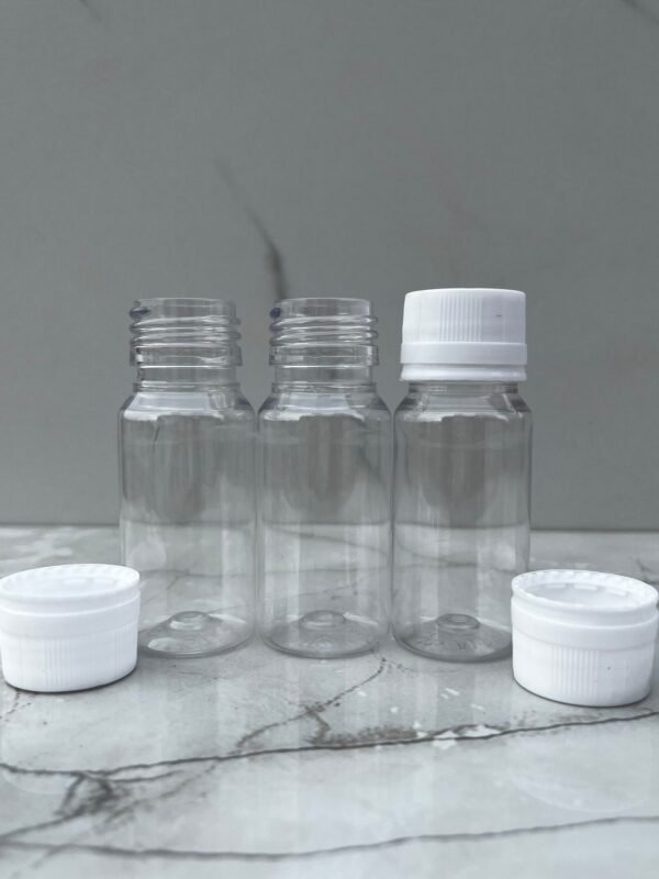 30ml Empty Bottles with Sealed Cap  Ideal for Oils, Flavors & Cosmetic Use
