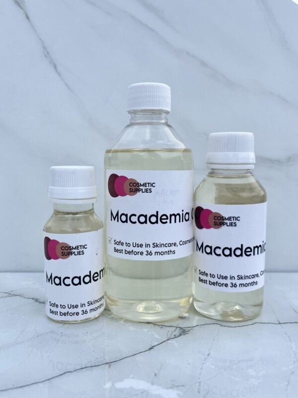 macadamia nut oil cosmetic carrier oil for skin and hair